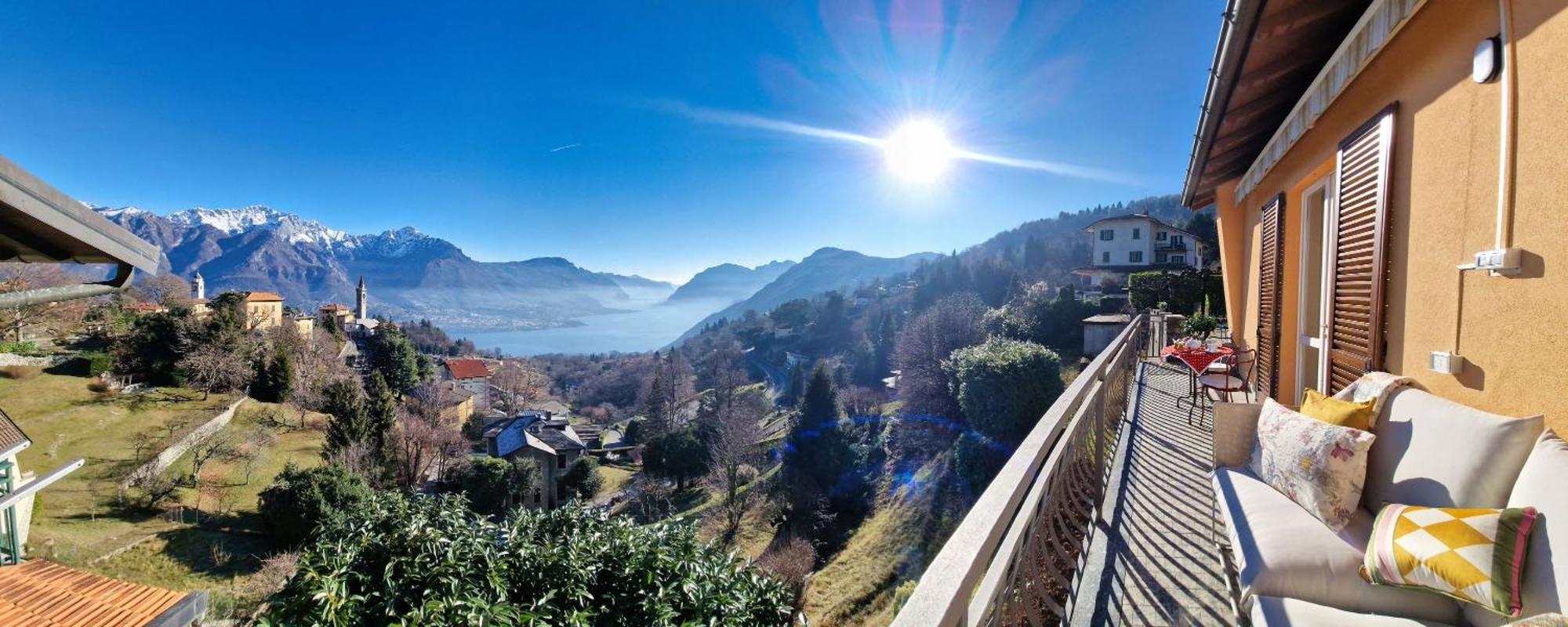 Panoramic Lakeview House Bellagio Civenna ภายนอก รูปภาพ